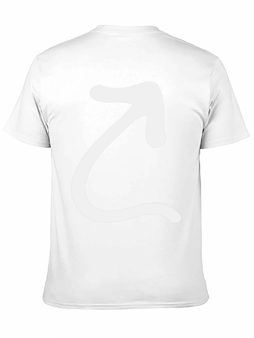 Arrow Graphic Black T-Shirt - Modern Casual Tee
