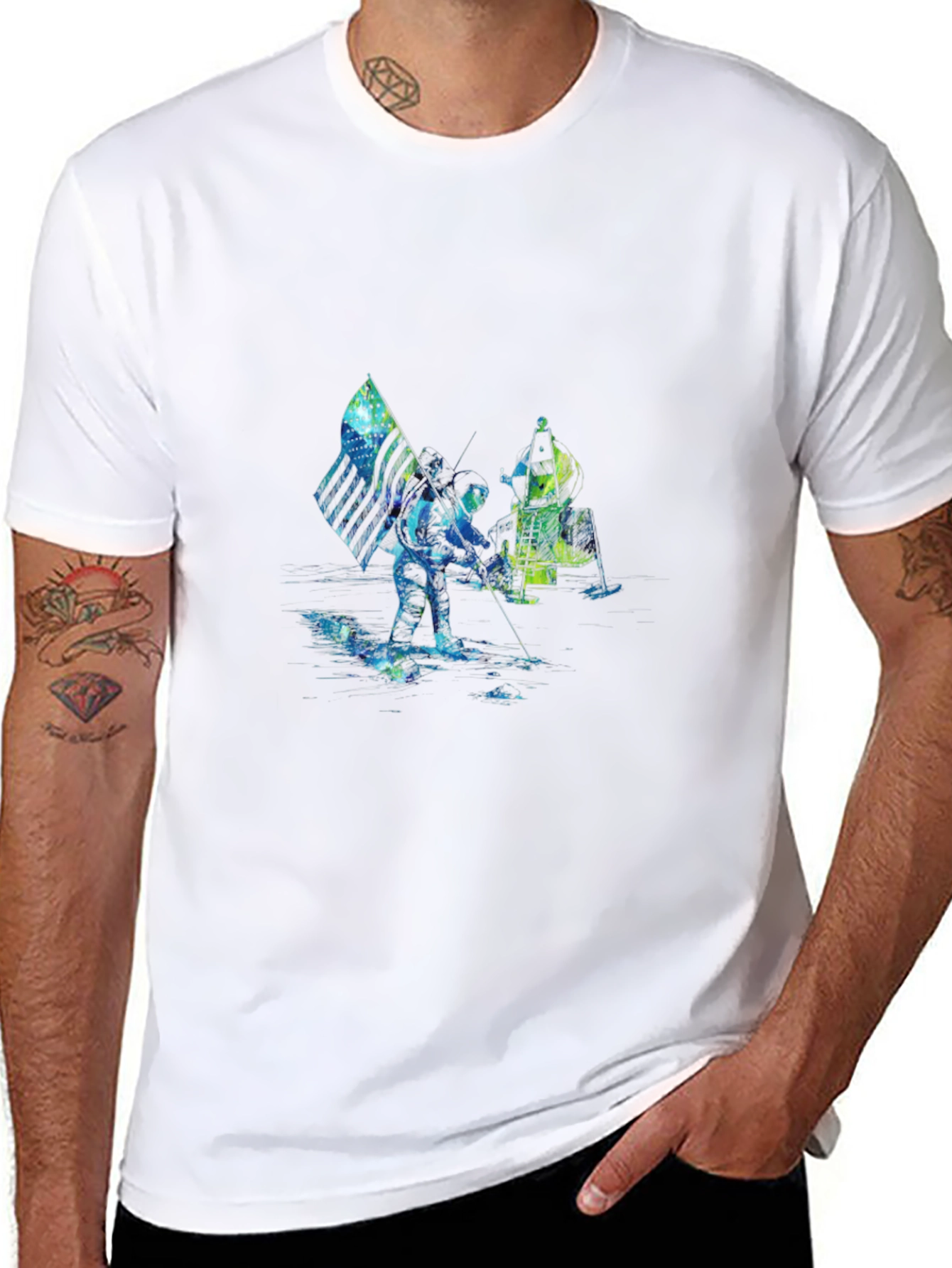 Apollo Mission Graphic Tee