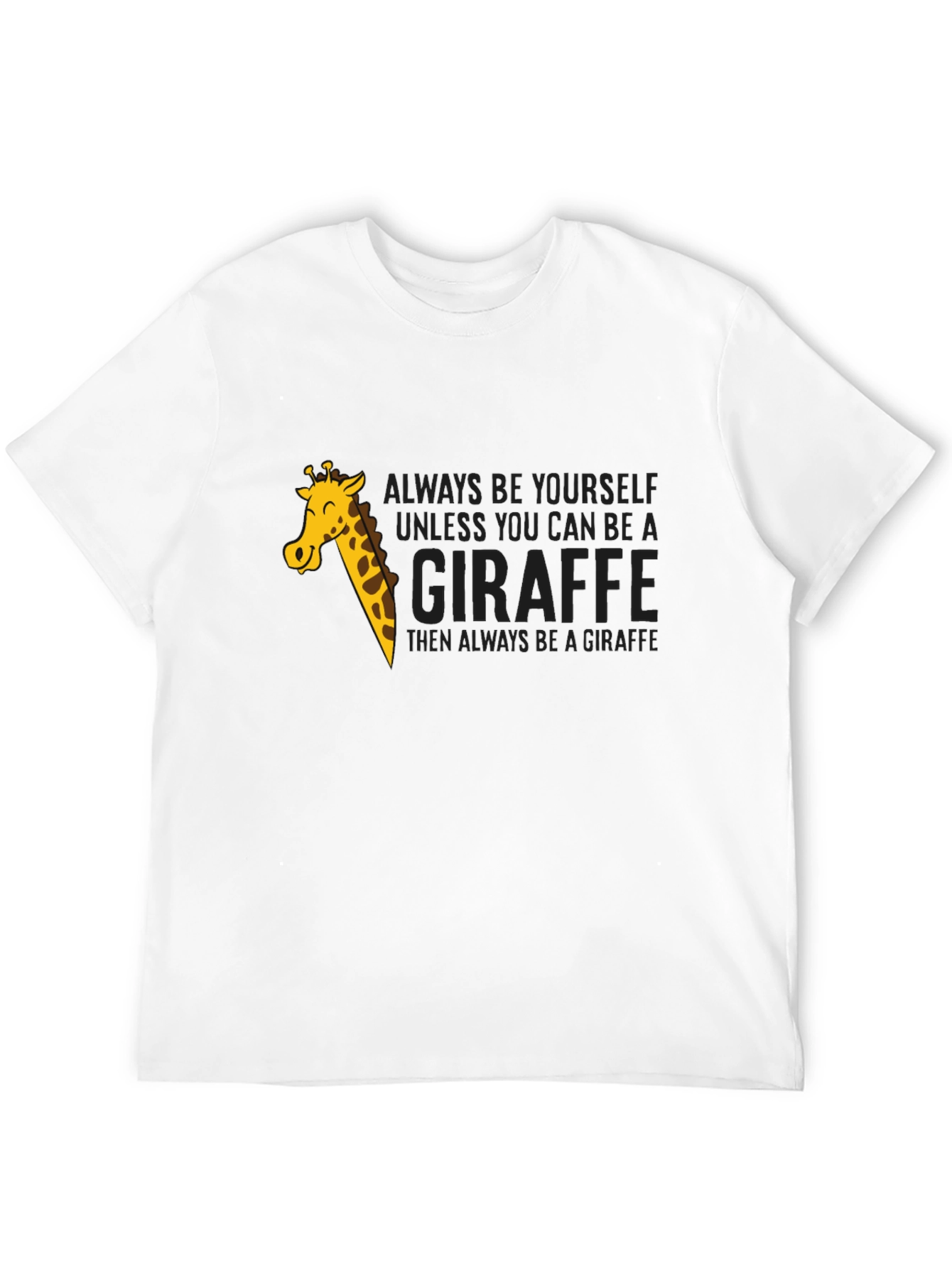 Giraffe Graphic T-Shirt - Funny Animal Lover Tee