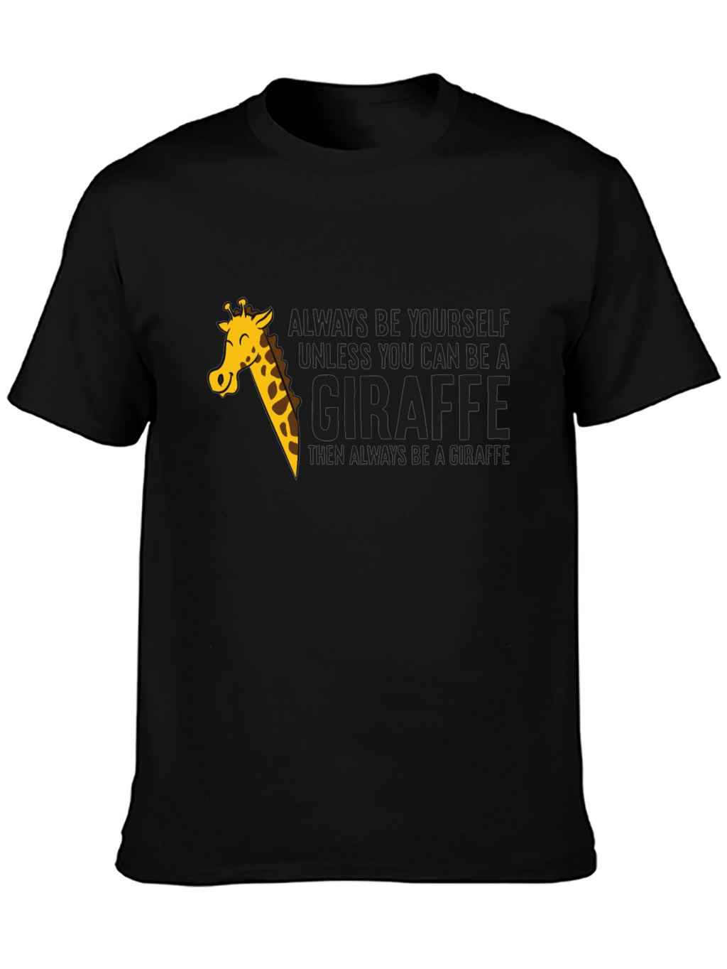 Giraffe Graphic T-Shirt - Funny Animal Lover Tee