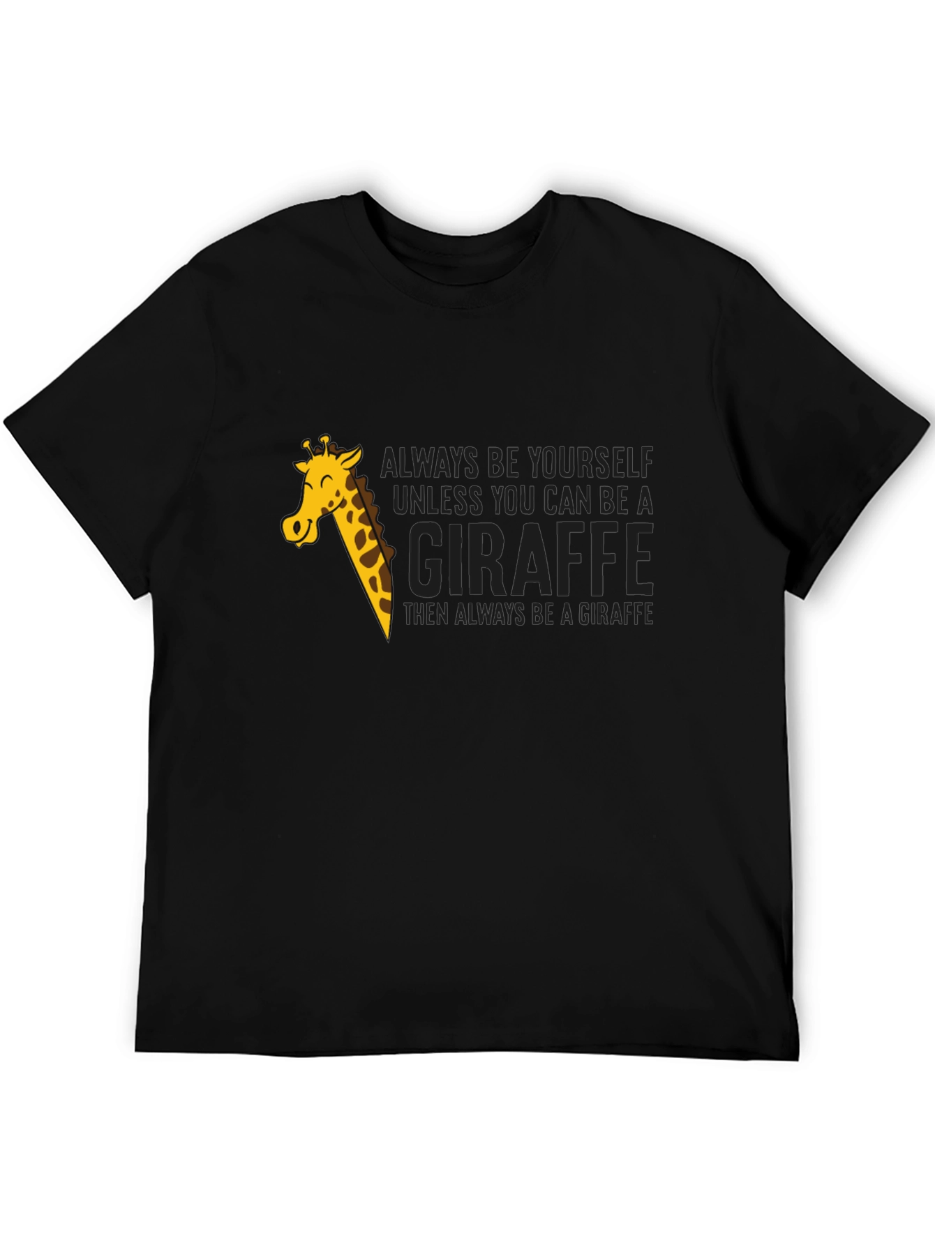 Giraffe Graphic T-Shirt - Funny Animal Lover Tee