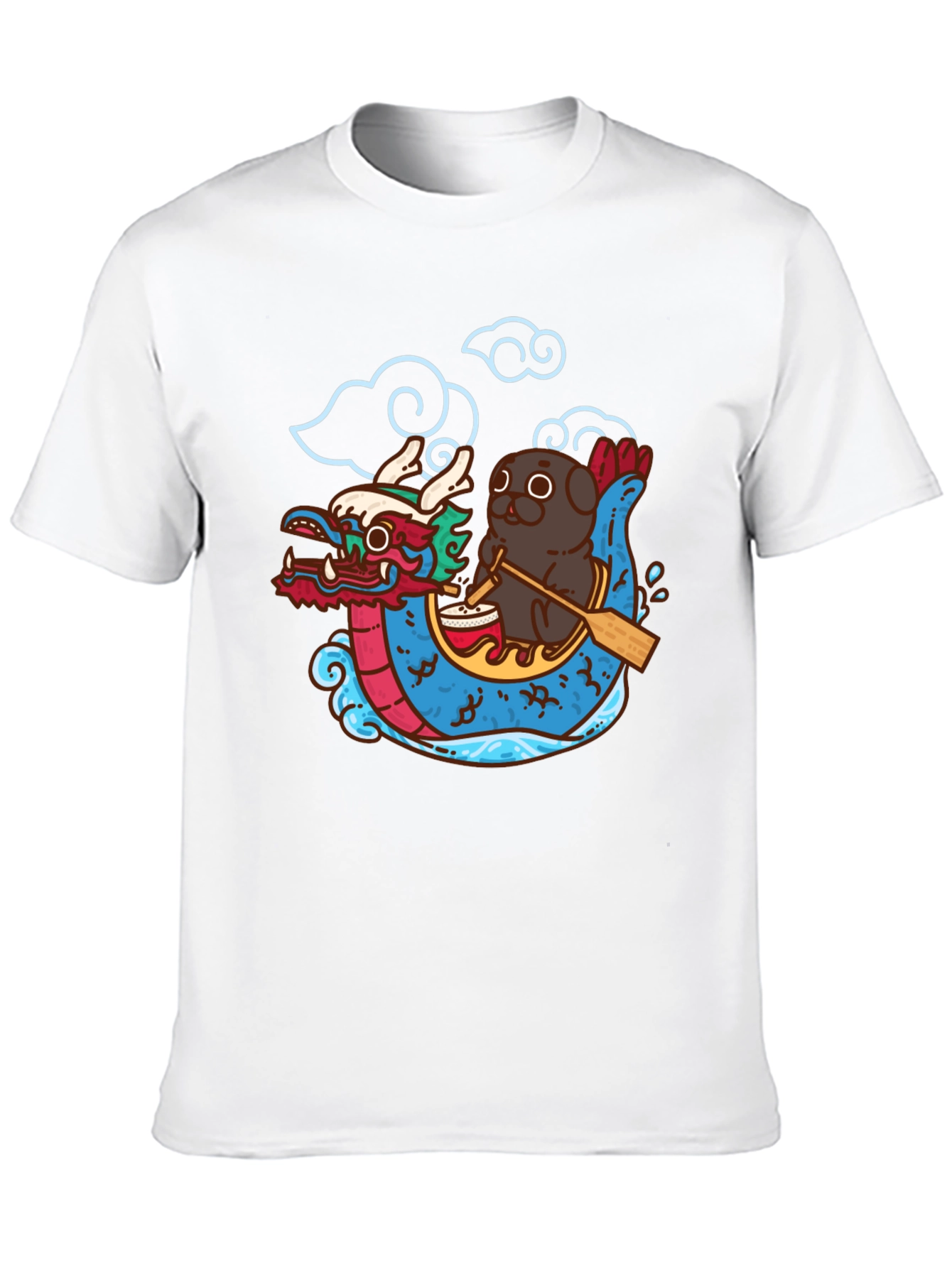Dragon Boat Festival Pug T-Shirt