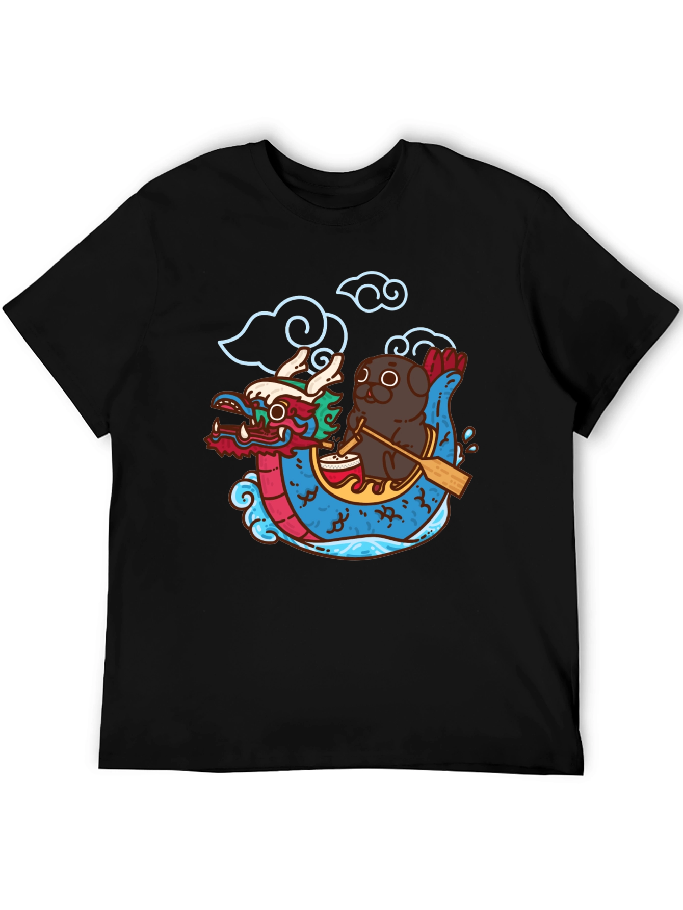 Dragon Boat Festival Pug T-Shirt
