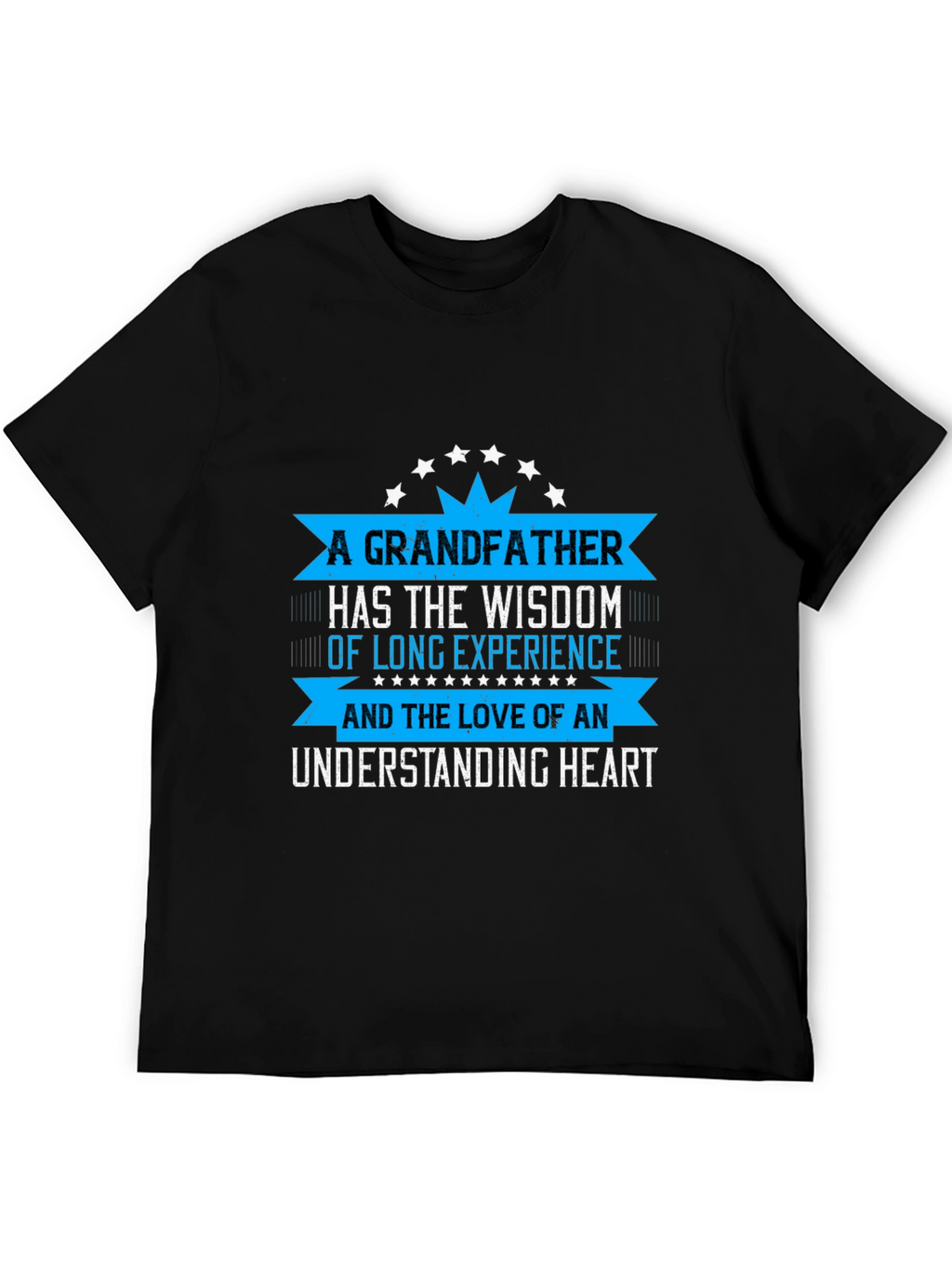 Grandfather Wisdom T-Shirt - Black