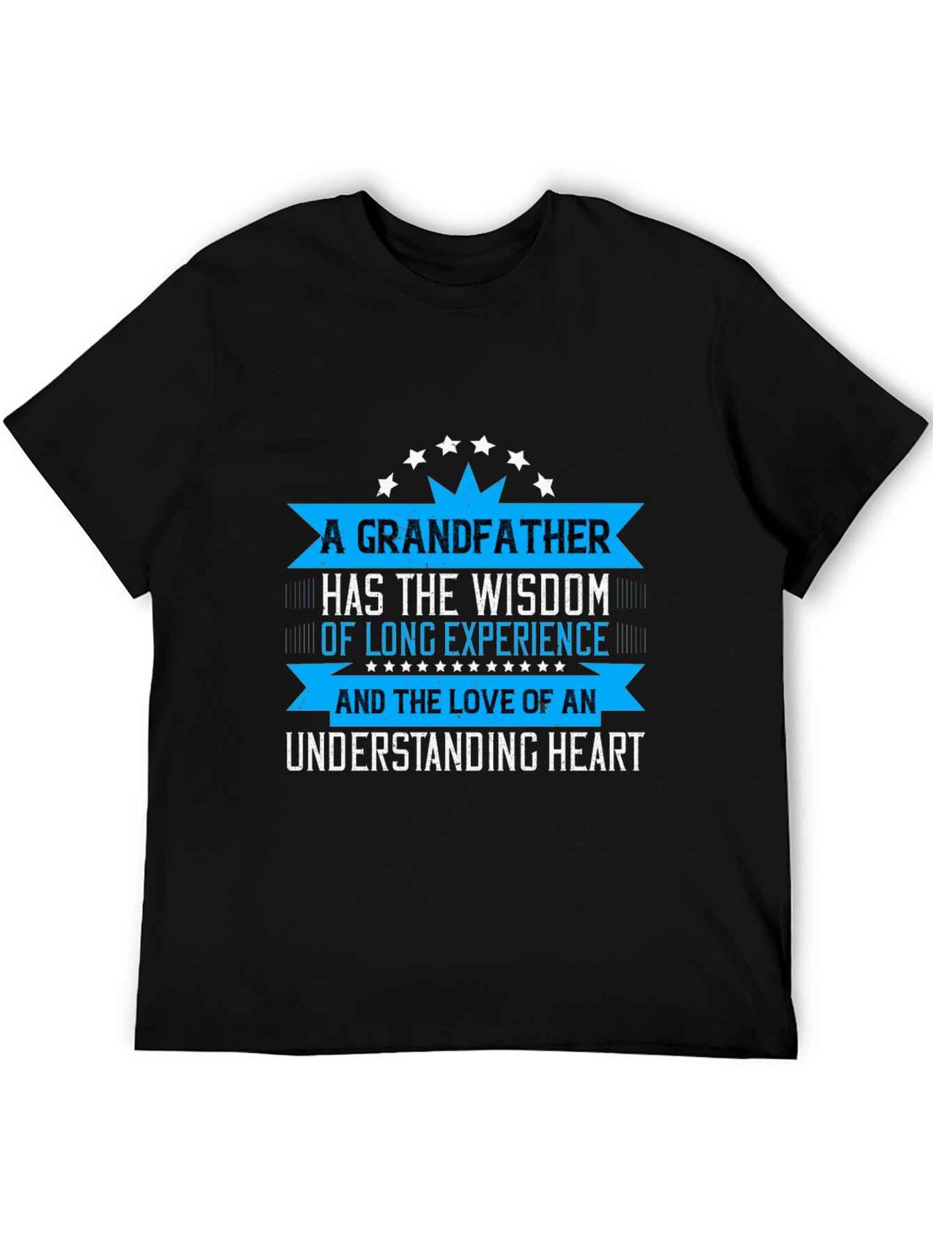 Grandfather Wisdom T-Shirt - Black