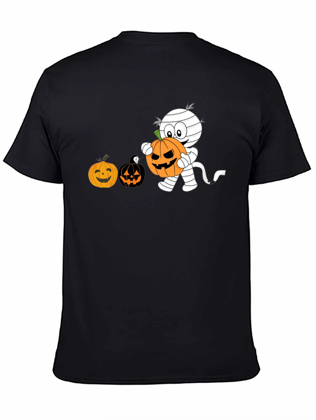 Halloween Mummy Pumpkin T-Shirt