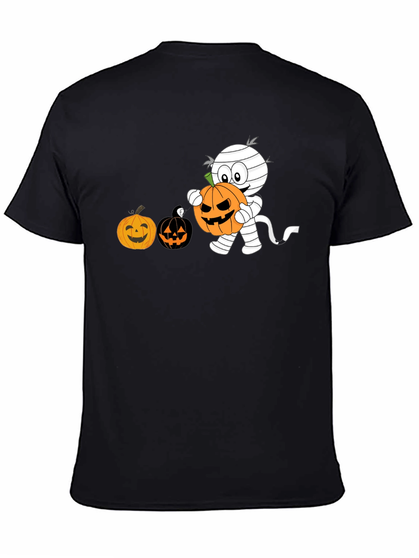 Halloween Mummy Pumpkin T-Shirt