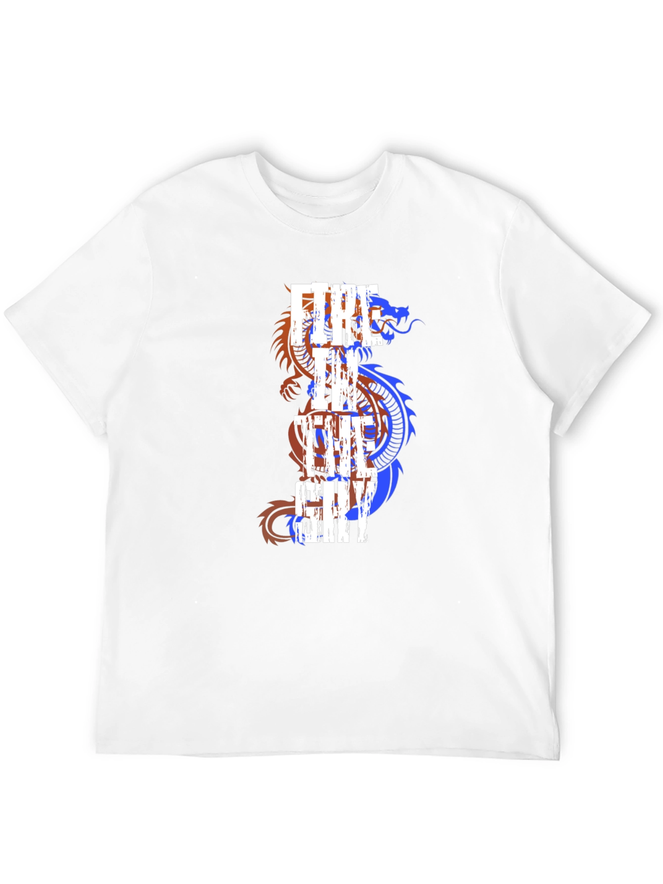 Fire in the Sky Dragon Graphic T-Shirt