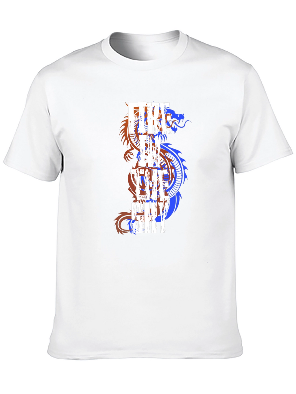 Fire in the Sky Dragon Graphic T-Shirt