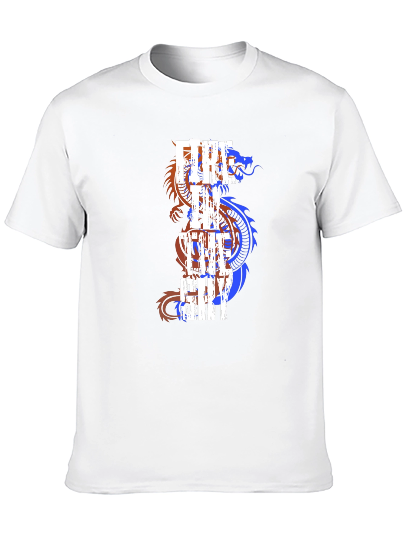 Fire in the Sky Dragon Graphic T-Shirt
