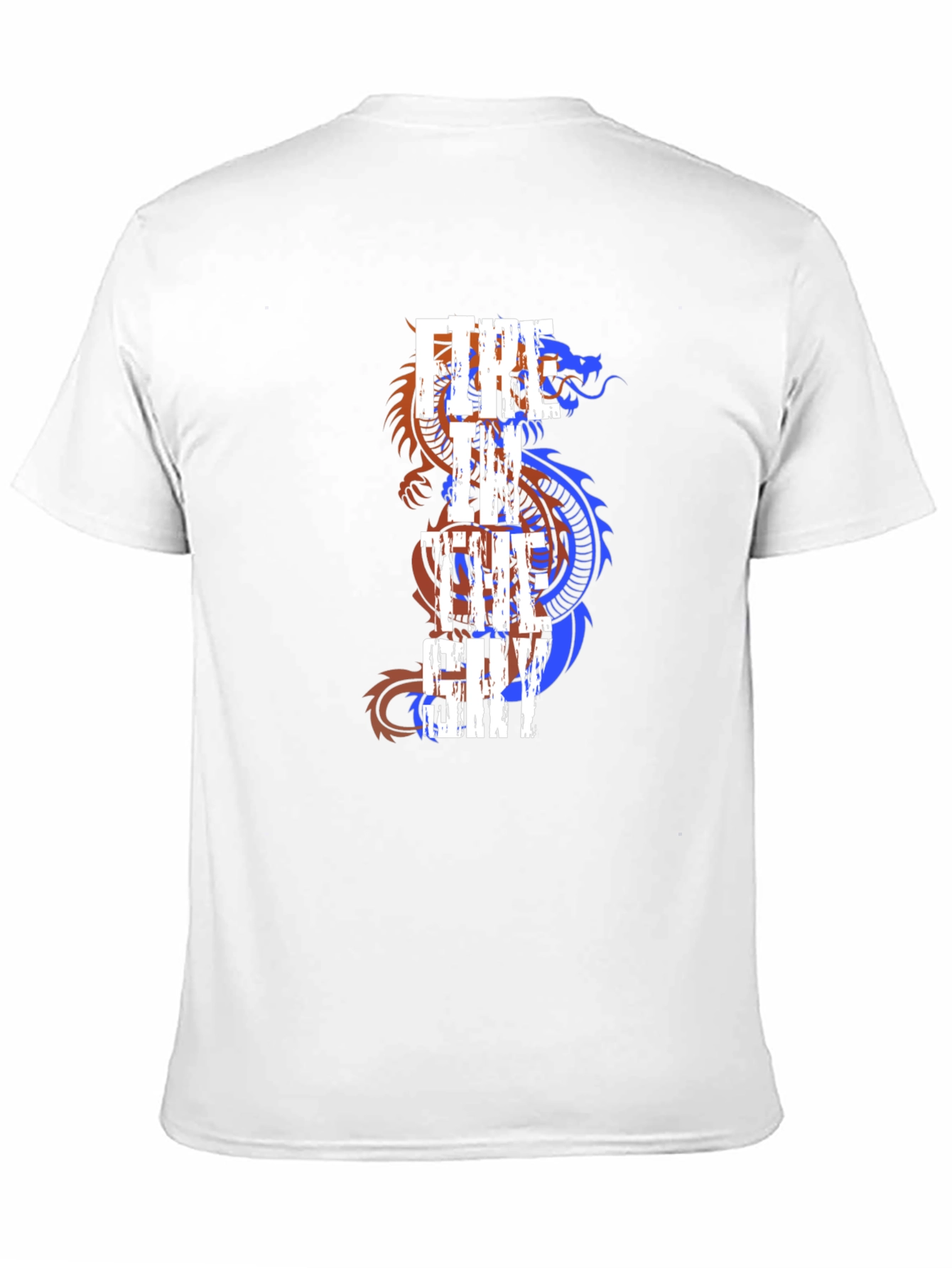 Fire in the Sky Dragon Graphic T-Shirt