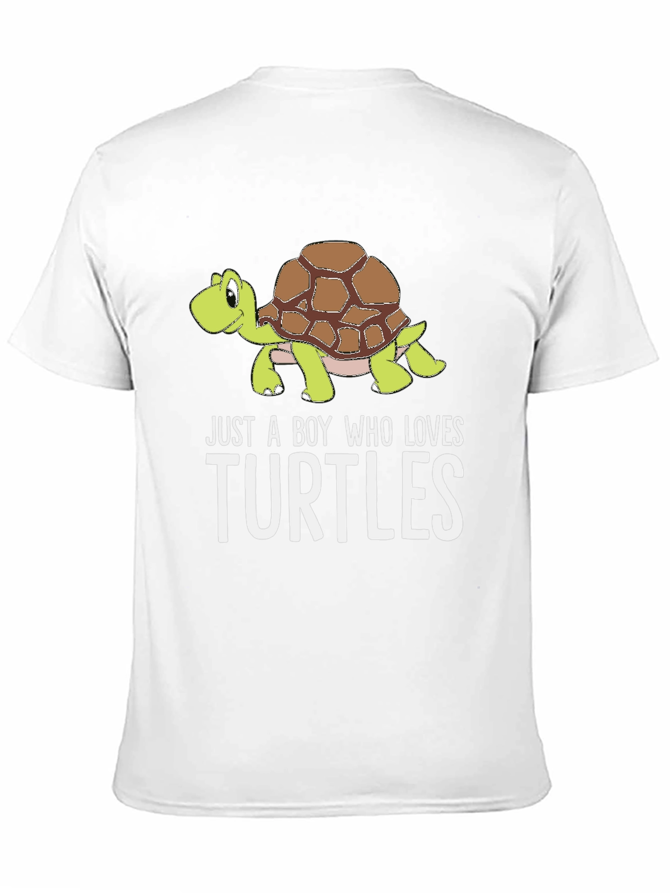 Boys Turtle Lover Graphic Tee - Cute Turtle Design