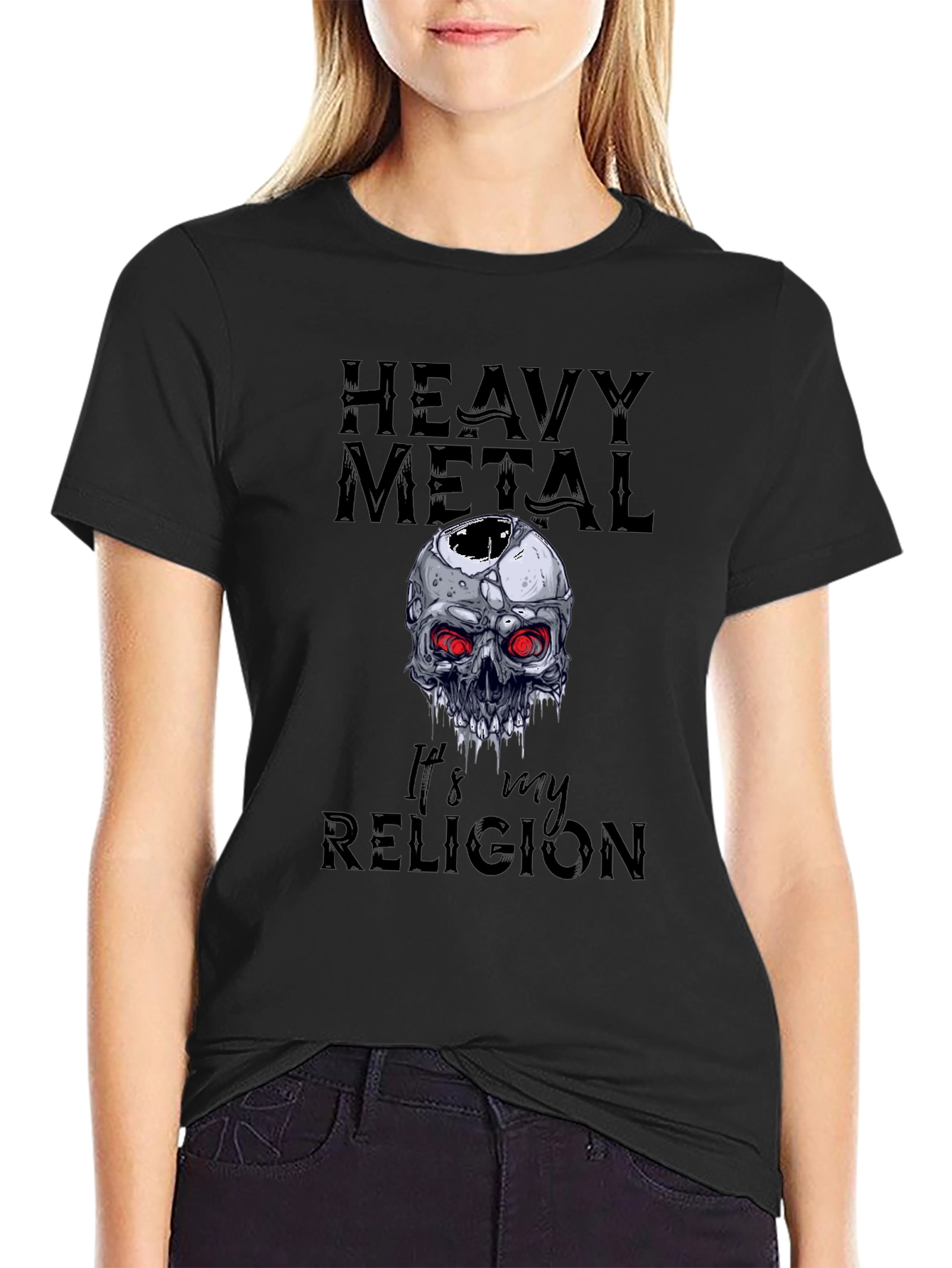 Heavy Metal Religion Graphic Tee
