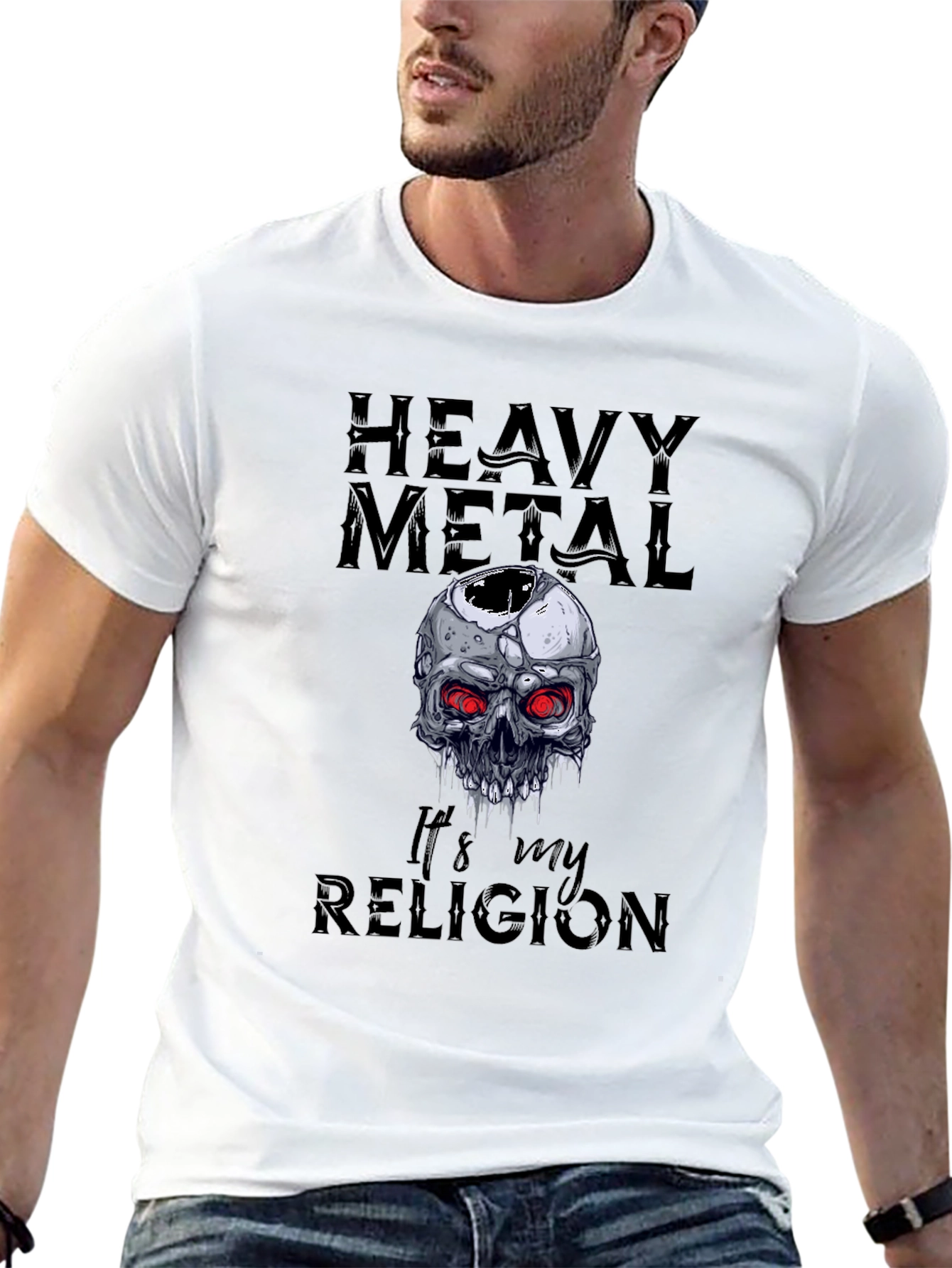 Heavy Metal Religion Graphic Tee
