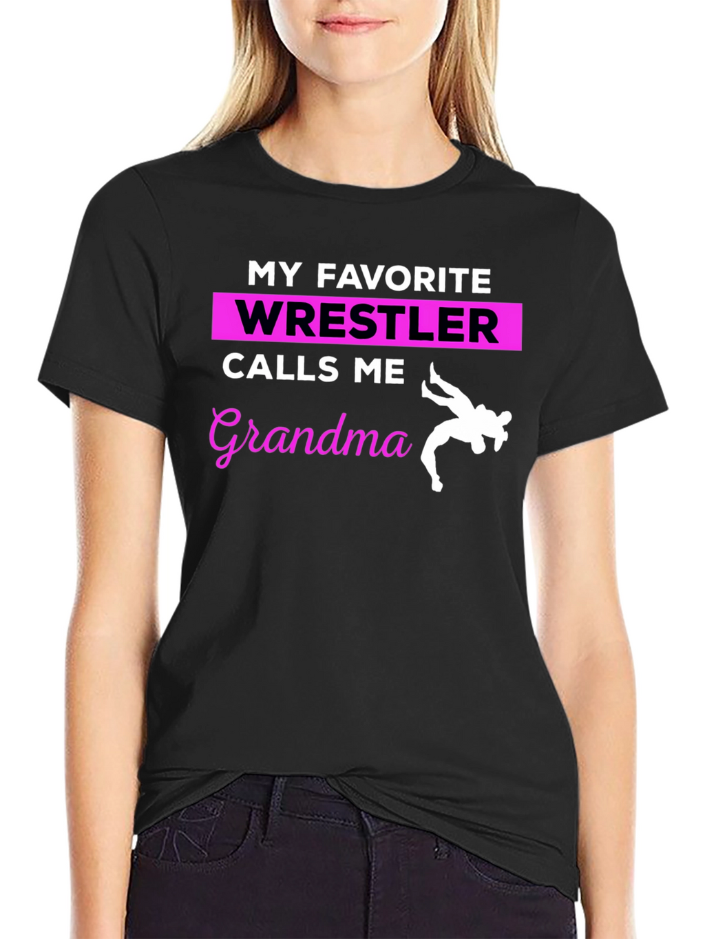 My Favorite Wrestler Calls Me Grandma T-Shirt
