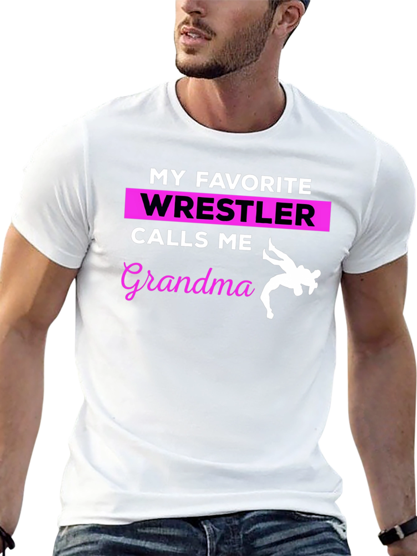 My Favorite Wrestler Calls Me Grandma T-Shirt