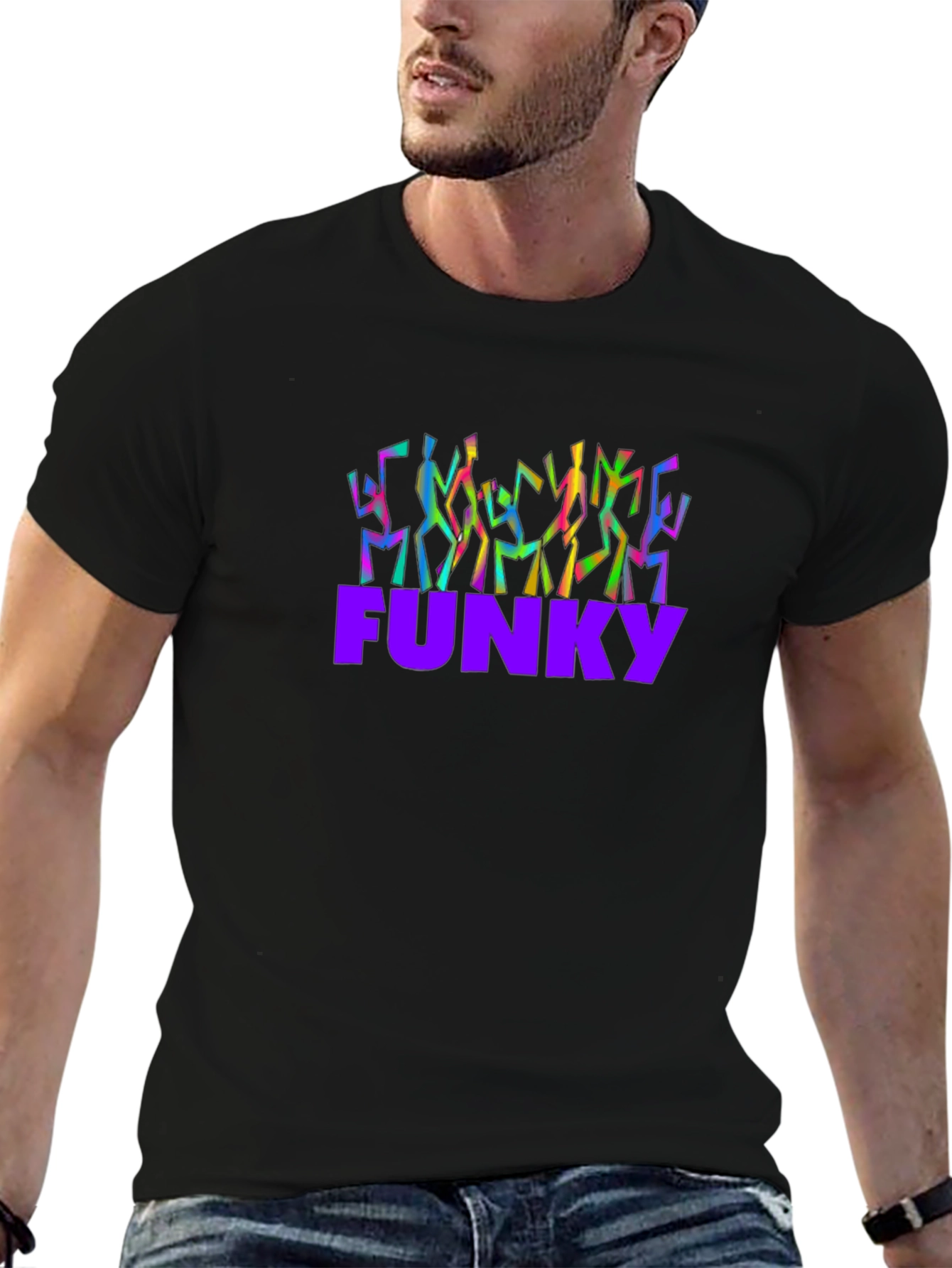Funky Crew Neck Tee