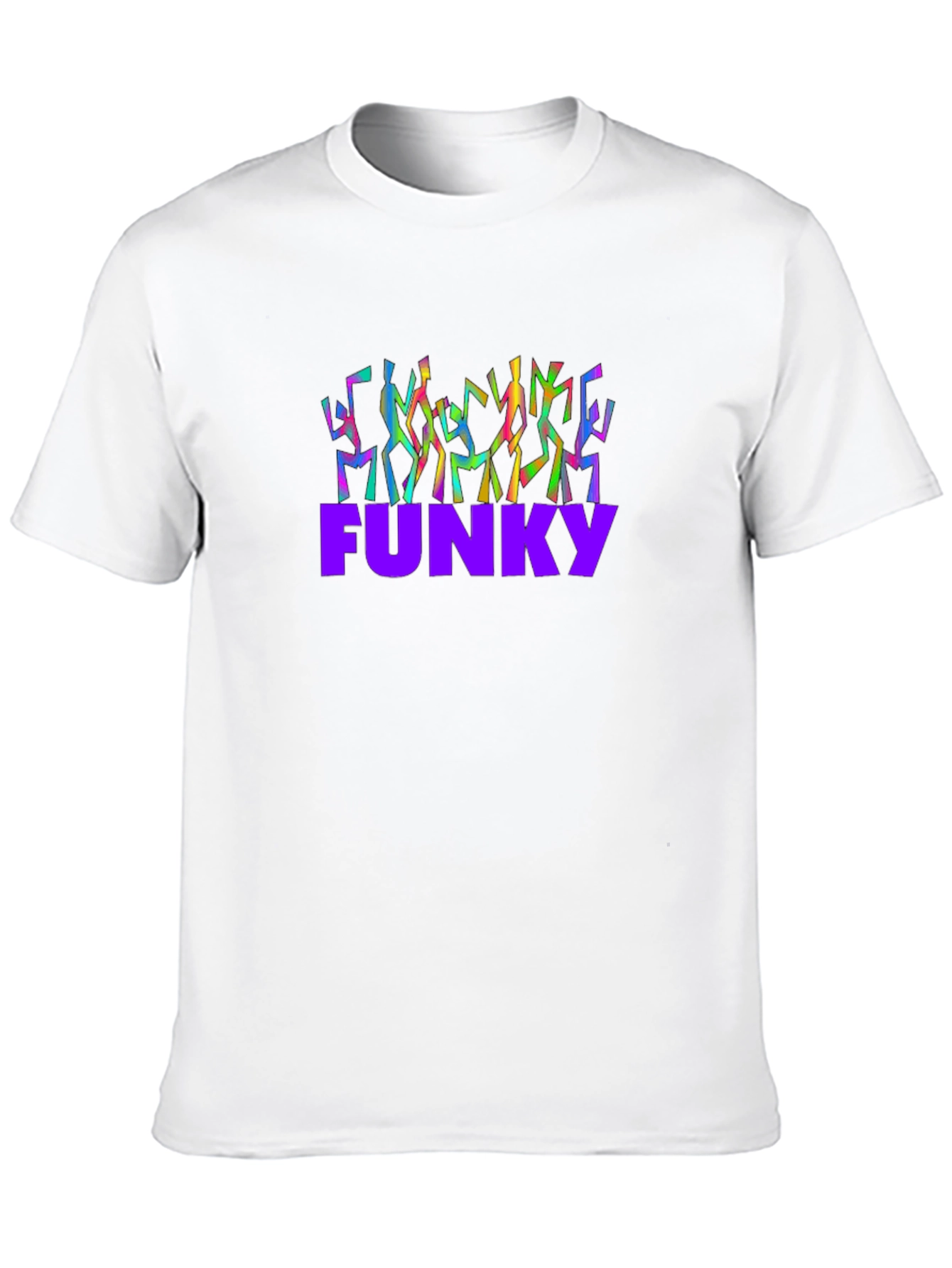 Funky Crew Neck Tee