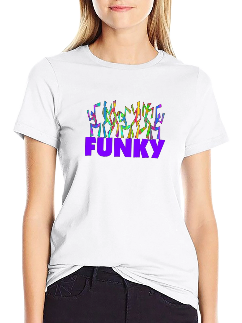 Funky Crew Neck Tee