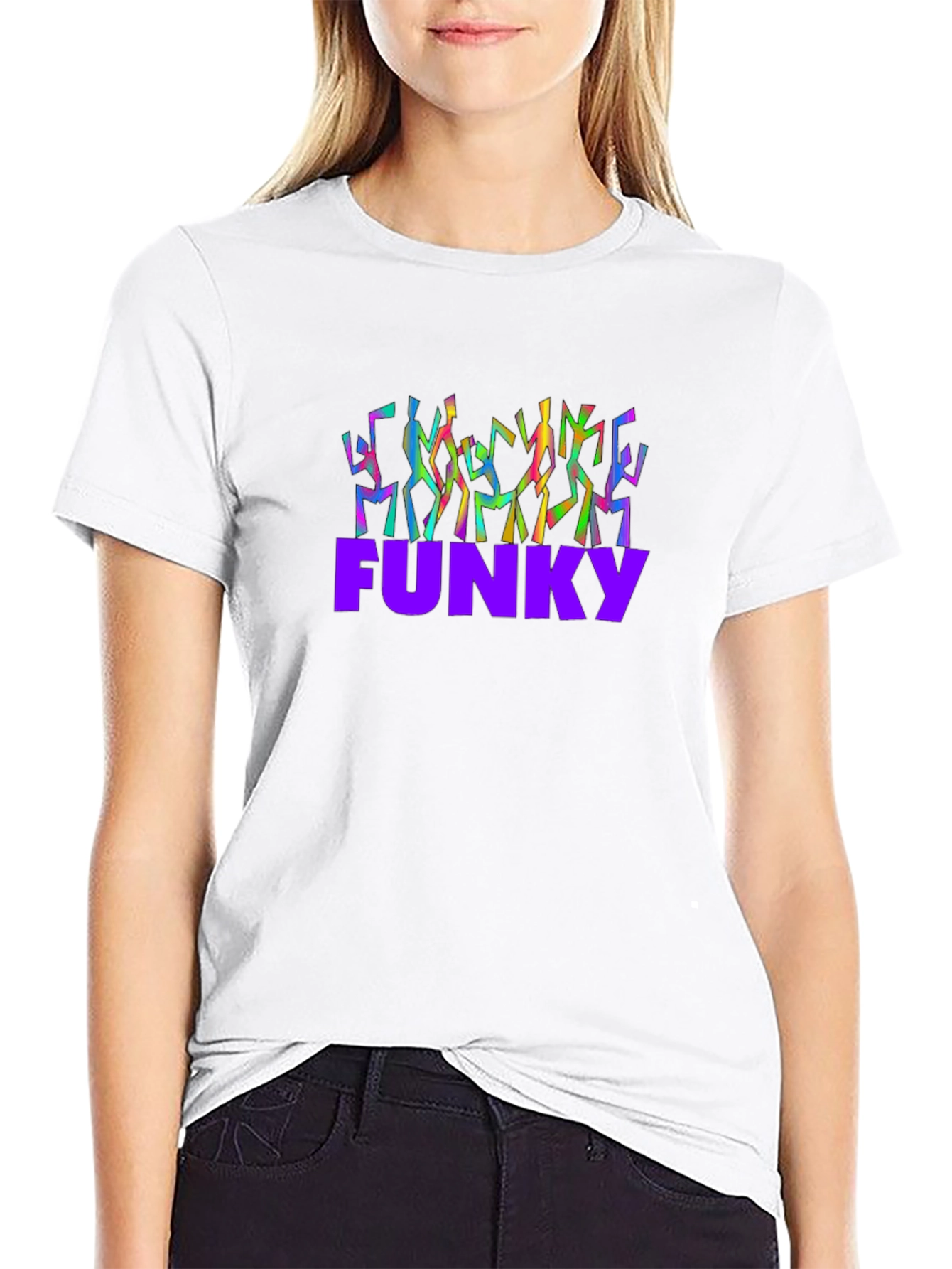 Funky Crew Neck Tee