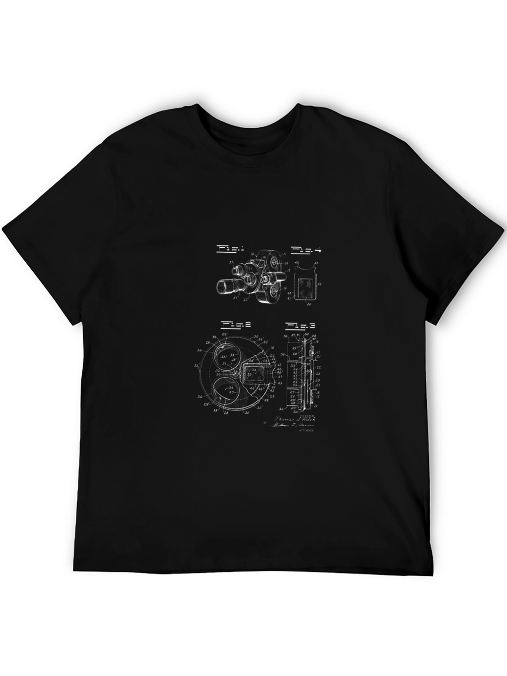 Tech Drawing Graphic Tee