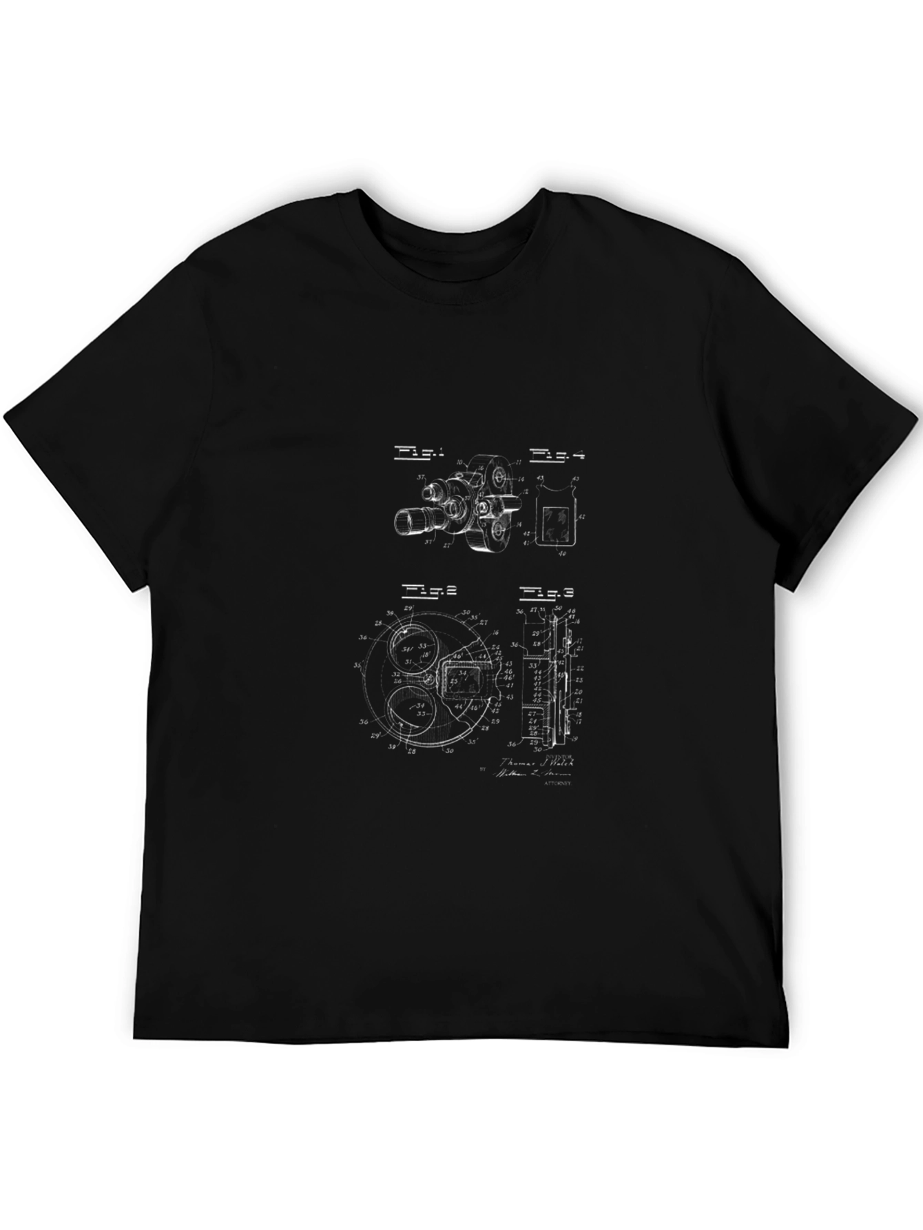 Tech Drawing Graphic Tee