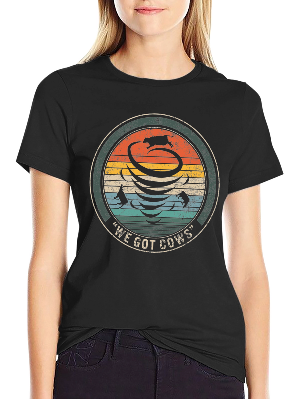 We Got Cows Tornado T-Shirt