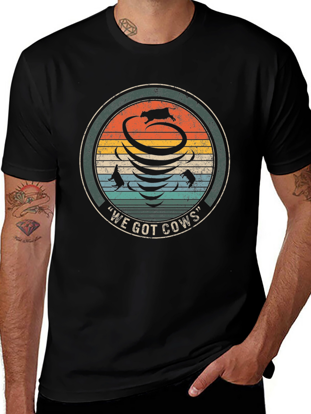 We Got Cows Tornado T-Shirt