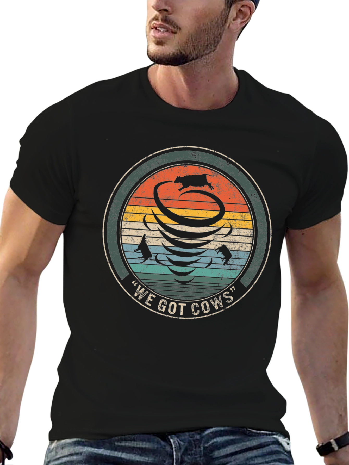 We Got Cows Tornado T-Shirt