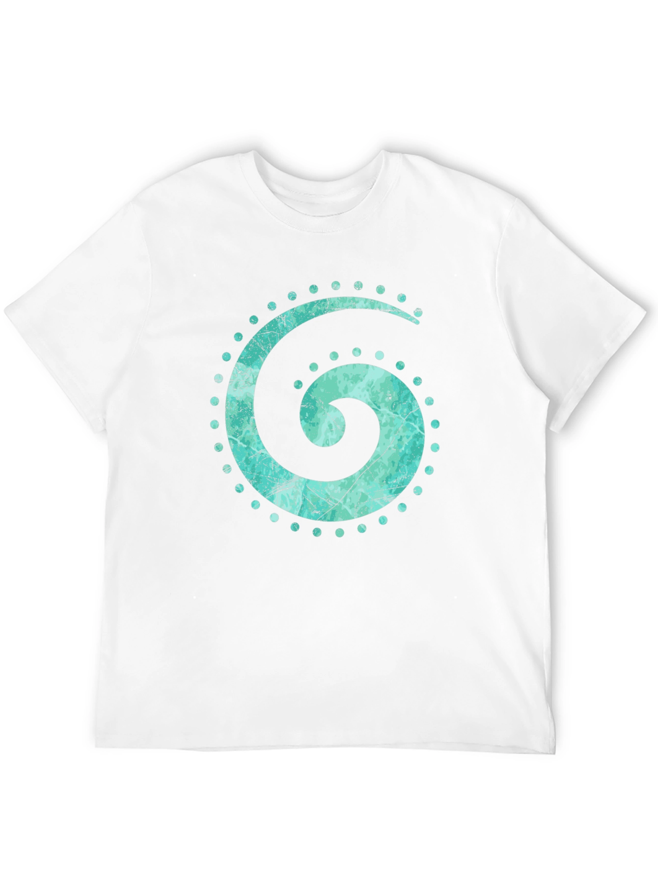 Spiral Graphic Tee - Unique Design