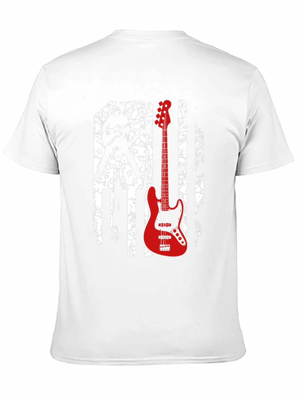 Guitarist American Flag T-Shirt