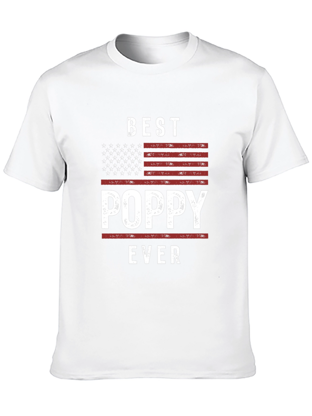 Best Poppy Ever American Flag Graphic Tee