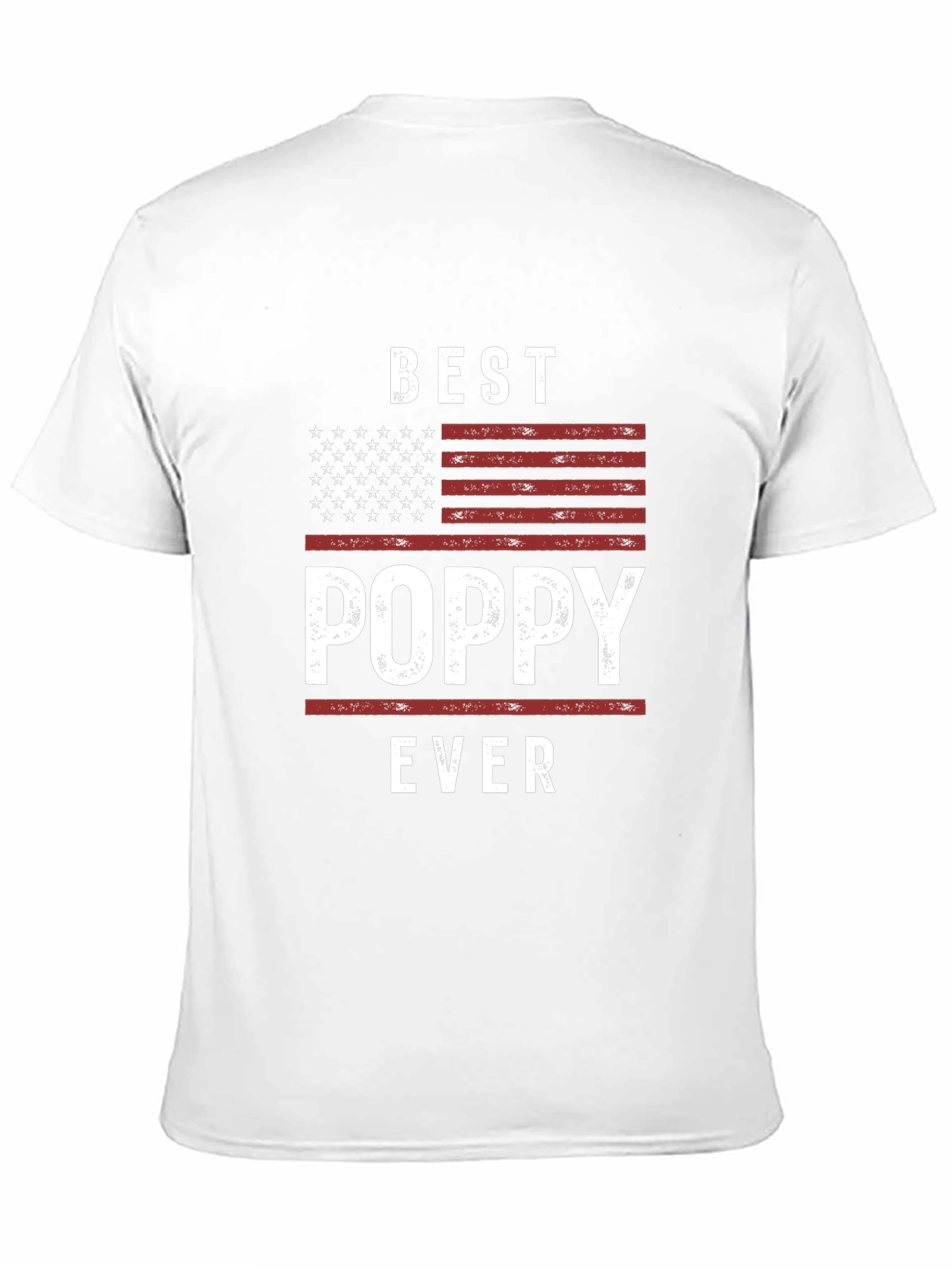 Best Poppy Ever American Flag Graphic Tee