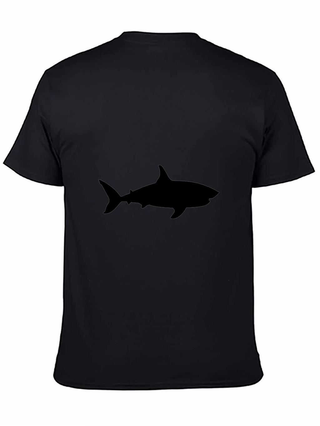 Black Shark Graphic Tee - Casual Style