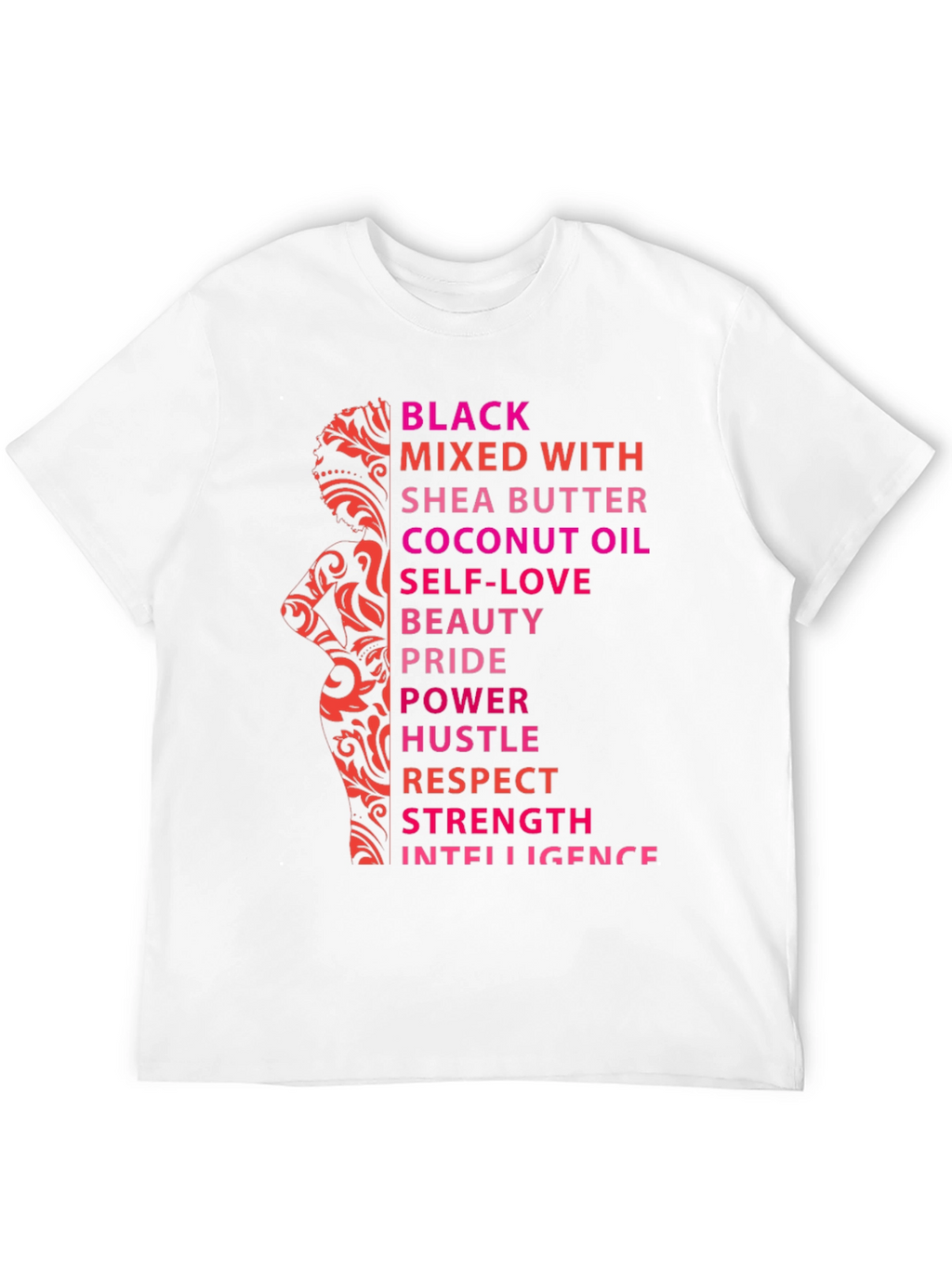 Black Mixed With T-Shirt - Empowerment Design