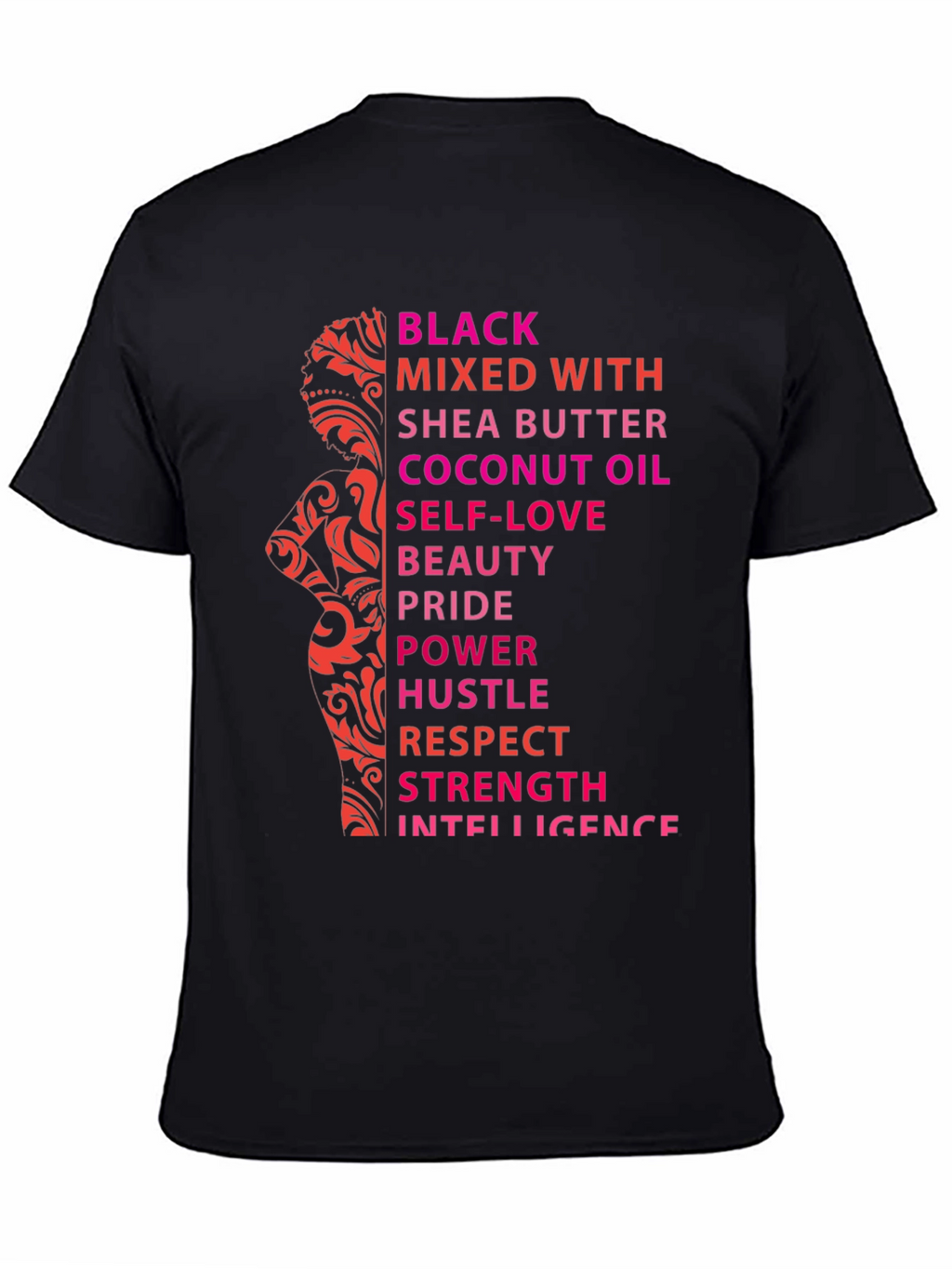 Black Mixed With T-Shirt - Empowerment Design
