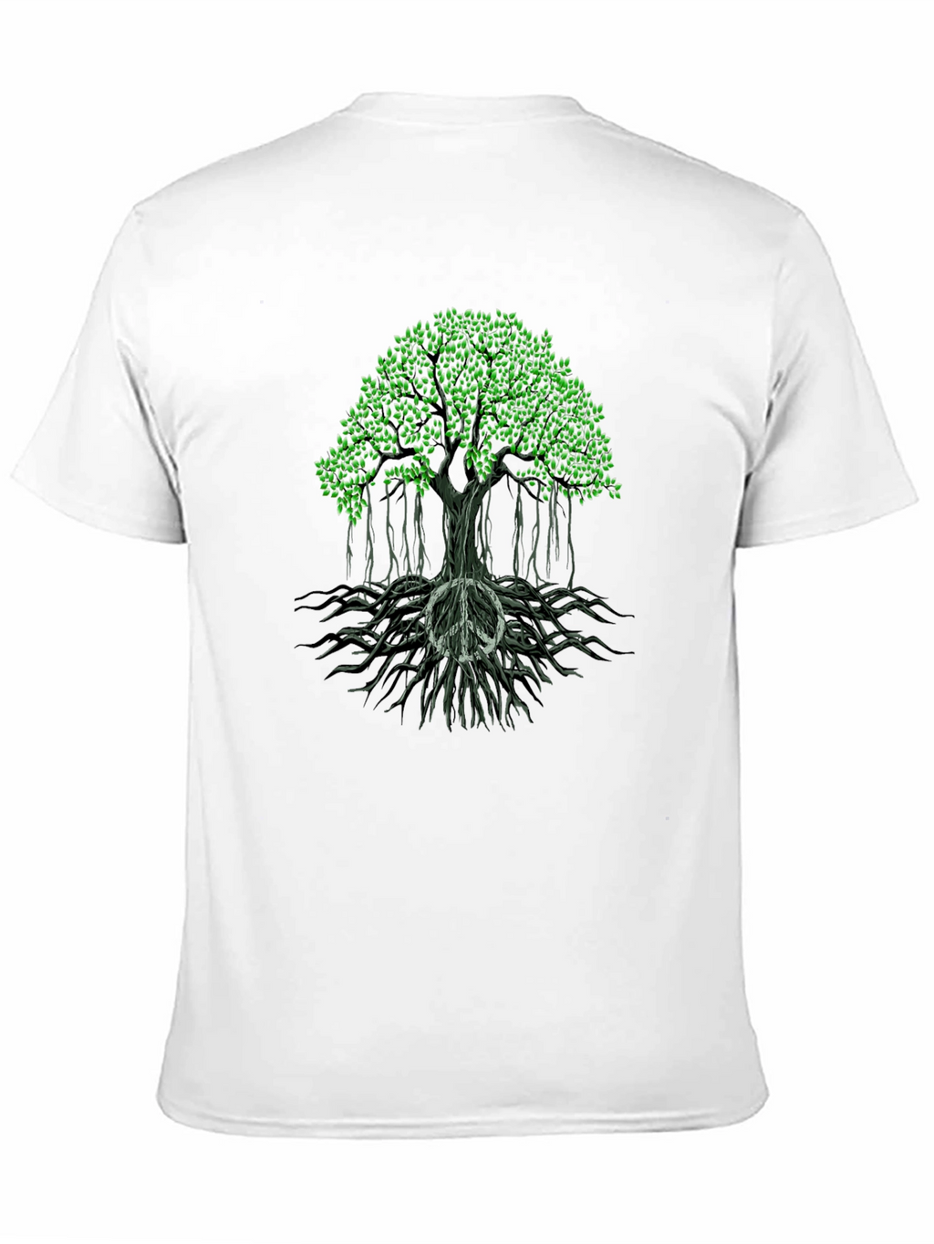 Peace Tree Graphic Tee - Stylish & Comfortable