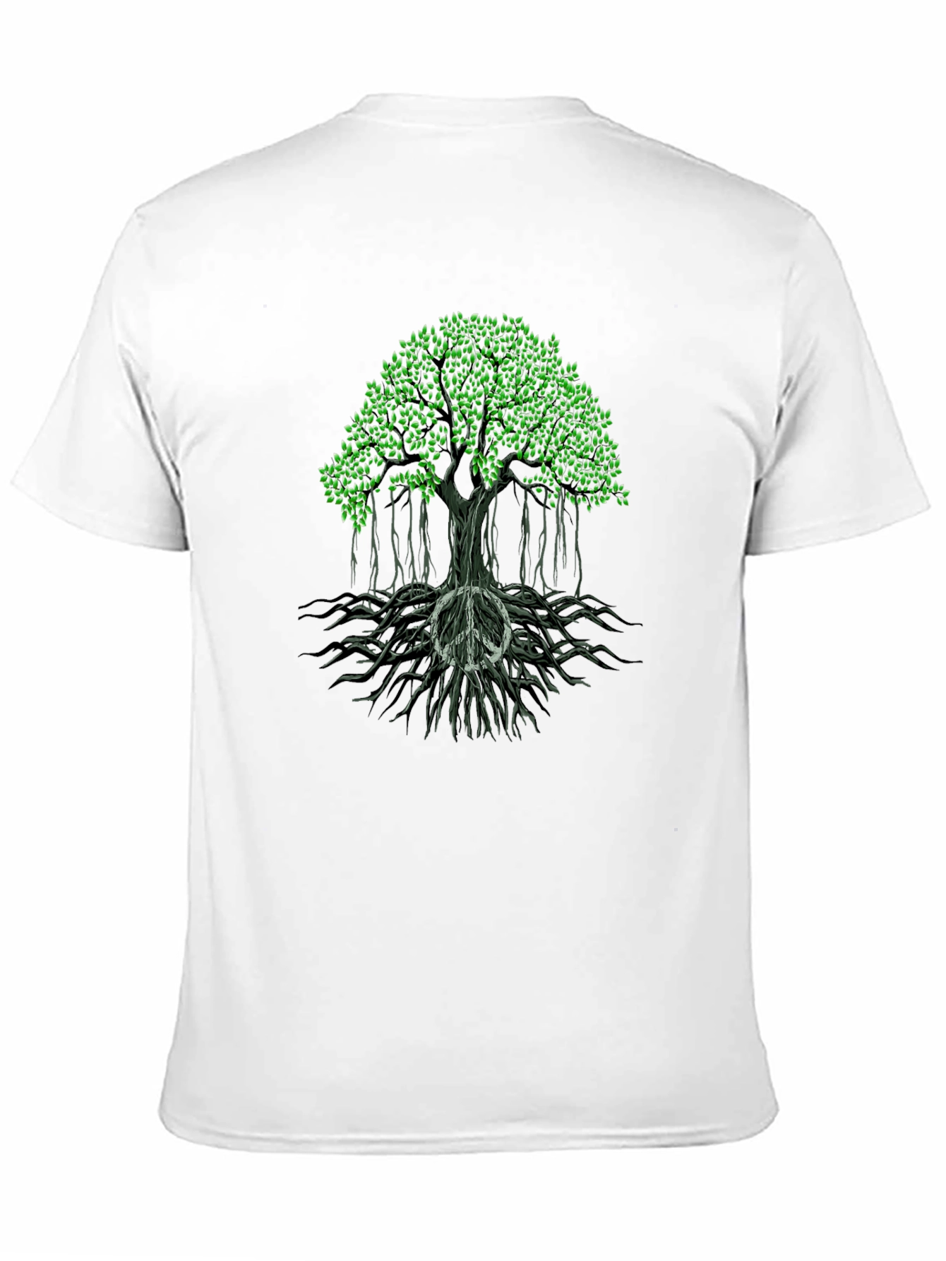 Peace Tree Graphic Tee - Stylish & Comfortable