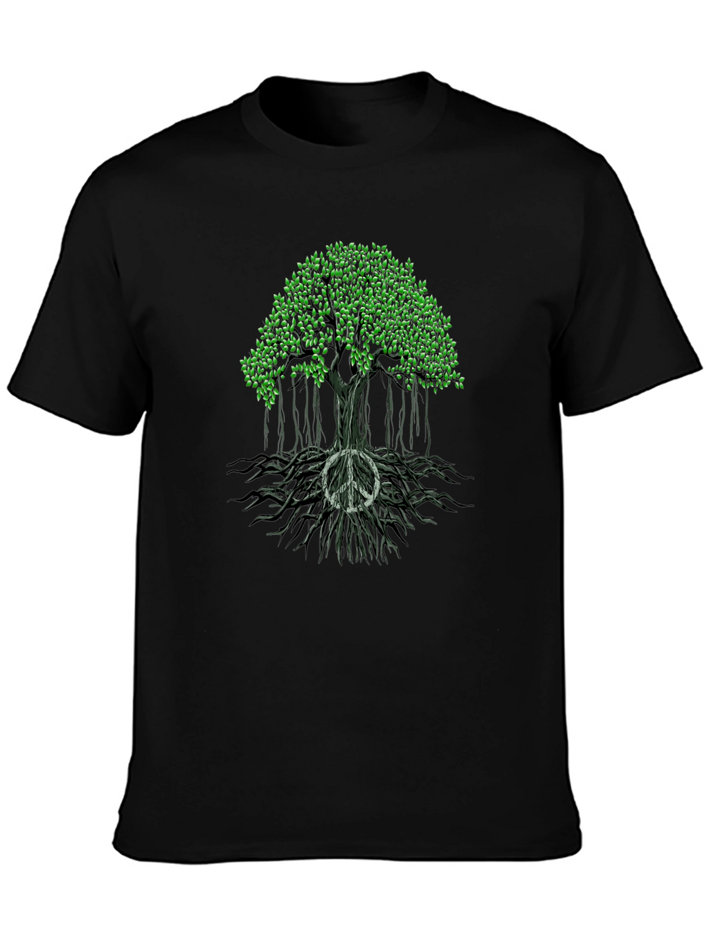 Peace Tree Graphic Tee - Stylish & Comfortable