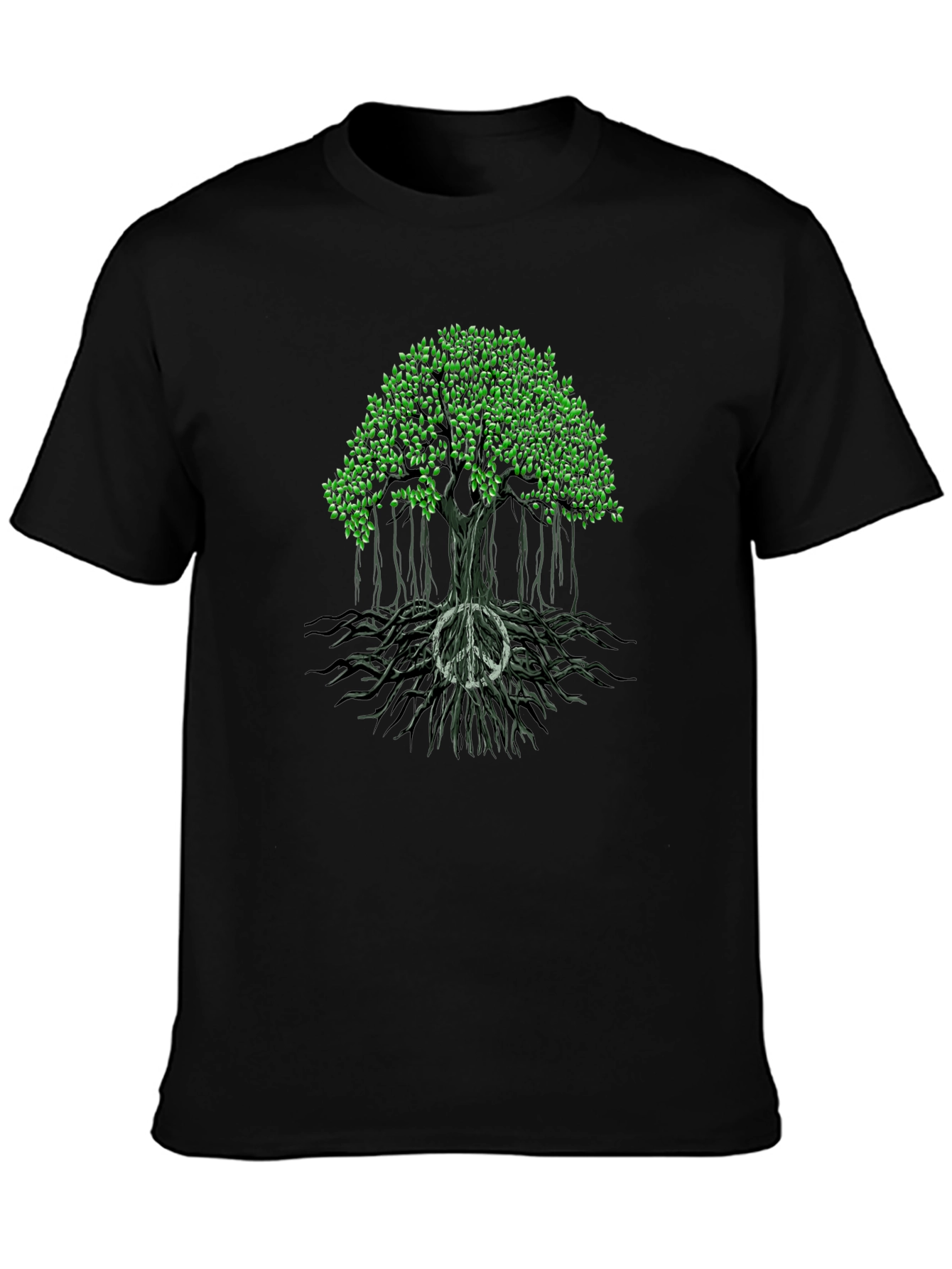 Peace Tree Graphic Tee - Stylish & Comfortable