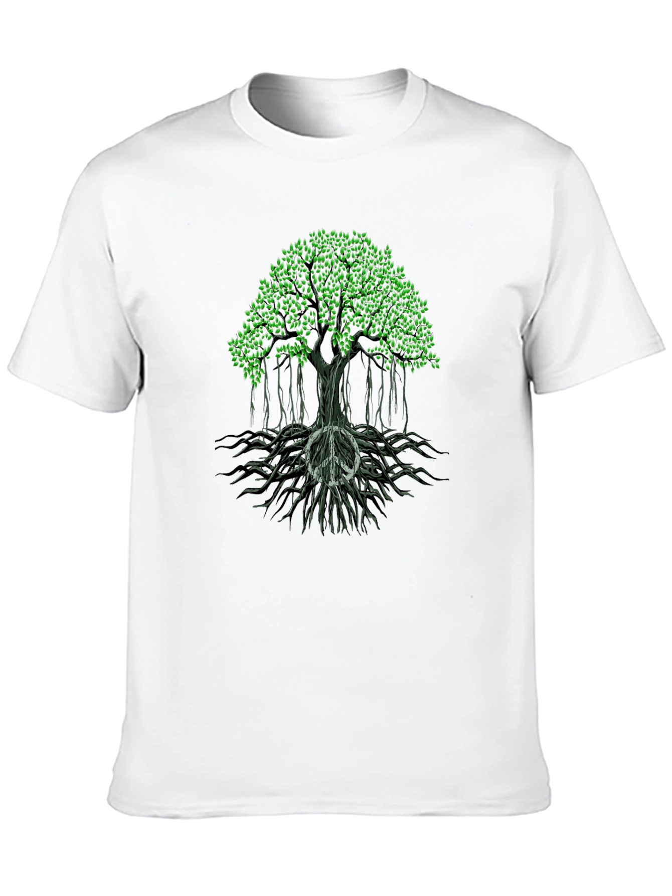 Peace Tree Graphic Tee - Stylish & Comfortable