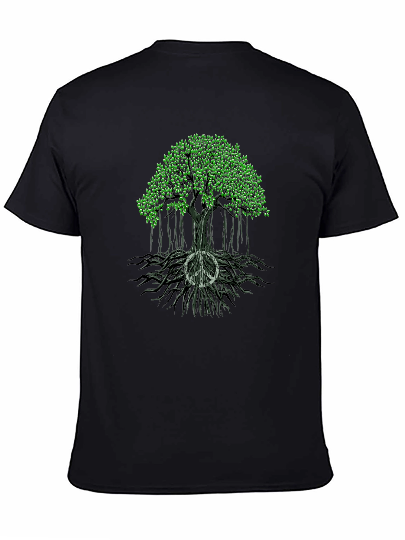 Peace Tree Graphic Tee - Stylish & Comfortable