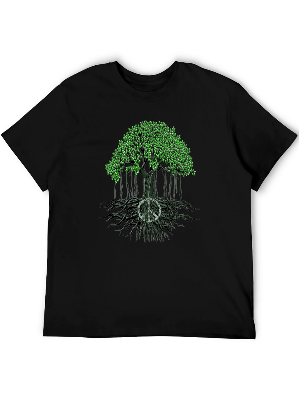 Peace Tree Graphic Tee - Stylish & Comfortable