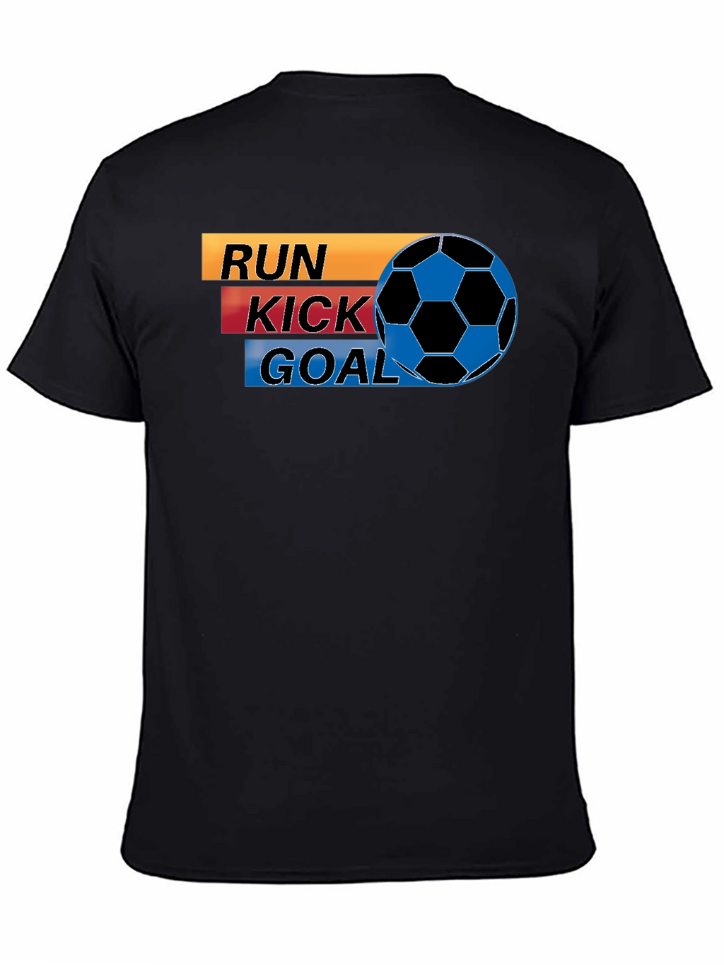 Run Kick Goal Soccer T-Shirt
