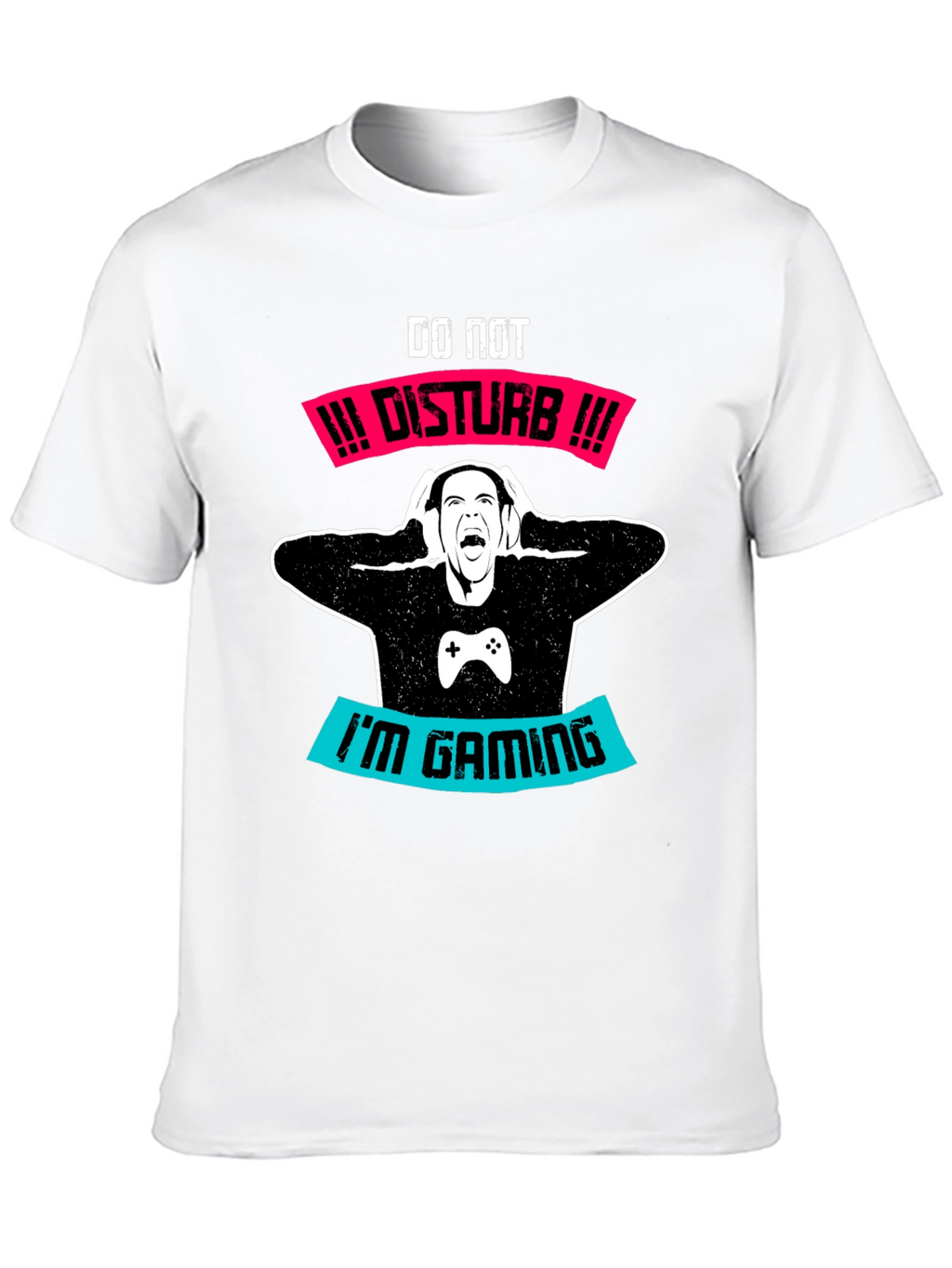 Gamer T-Shirt - Do Not Disturb Im Gaming Tee