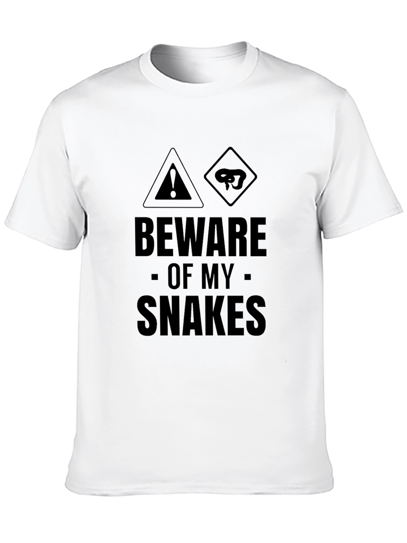 Beware Of My Snakes Graphic T-Shirt
