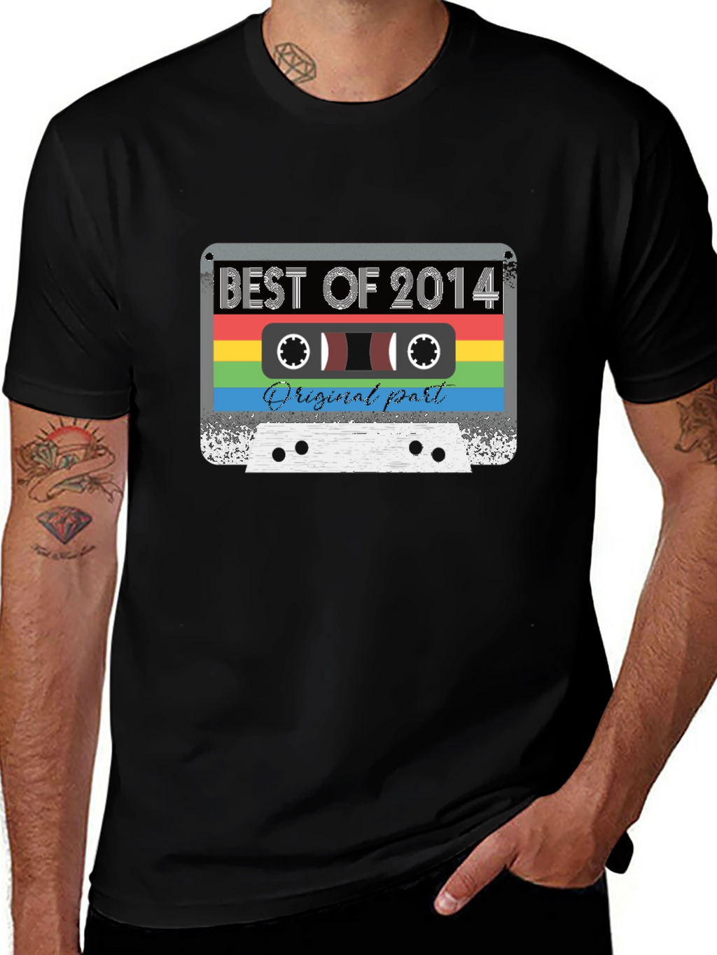 Best of 2014 Cassette Tape Graphic T-Shirt