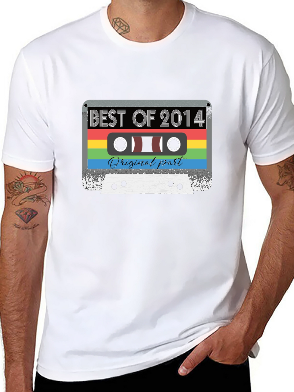Best of 2014 Cassette Tape Graphic T-Shirt