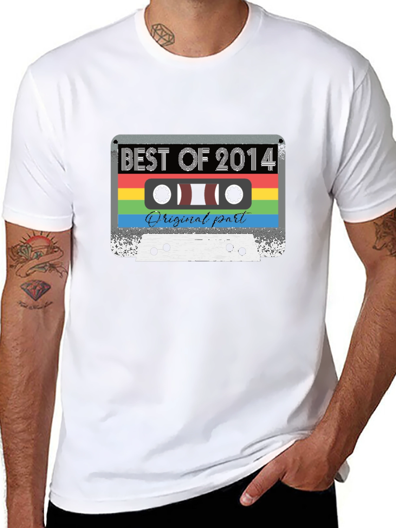 Best of 2014 Cassette Tape Graphic T-Shirt