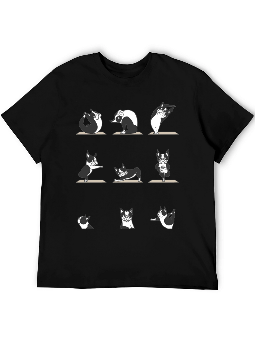 Yoga Dog Graphic Tee - Relaxed Fit